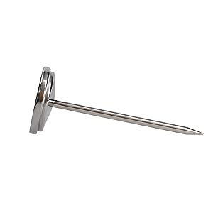 Taylor Meat Oven Thermometer Probe, Temperature Gauge with Probe with Meat Chart, Stainless Steel